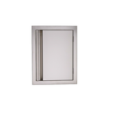 RCS Vertical Door 14”x 19” showcasing its durable 304 stainless steel build and reversible design ideal for outdoor kitchens.